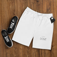 Men's fleece shorts